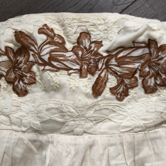 EUC Anthropologie Zehavale strapless dress - Picture 3 of 5